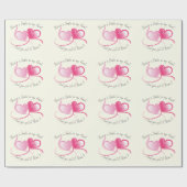 Papier Cadeau Smile in My Heart Valentine's (Plat)