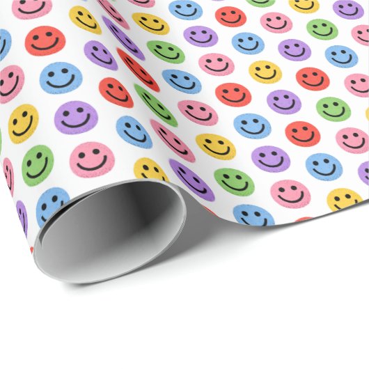 Papier Cadeau Smiley (Coin rond)