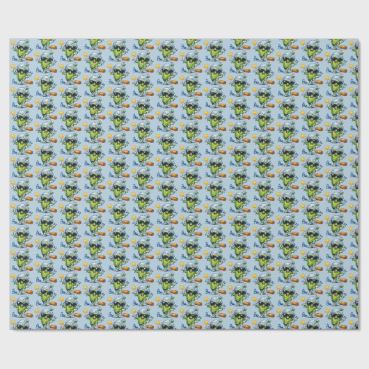 Papier Cadeau Smoothie d'aérobic (Plat)