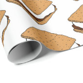 Papier Cadeau Smores (Coin rond)