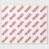 PAPIER CADEAU SNAFU (Plat)