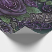 Papier Cadeau Snake Celtique noeud pourpre (Coin)