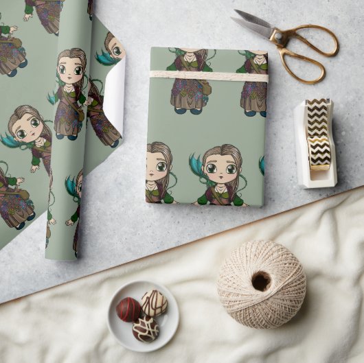 Papier Cadeau snàthdearc (Artisanat)