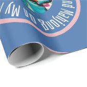 Papier Cadeau Snoop Mahjong Mind sur Mahjong avec des journaux (Coin rond)