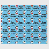 Papier Cadeau Snoopy "Joe Cool" debout (Plat)