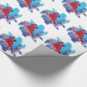 Papier Cadeau Snowboard (Coin)