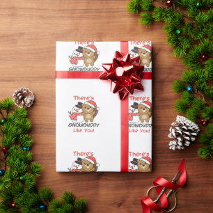 Papier Cadeau Snowbuddy Like Snowman