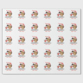 Papier Cadeau Snowbuddy Like Snowman (Plat)