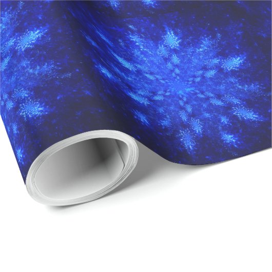 Papier Cadeau Snowburst (Coin rond)