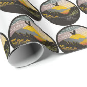 Papier Cadeau Snowdonia (Coin rond)