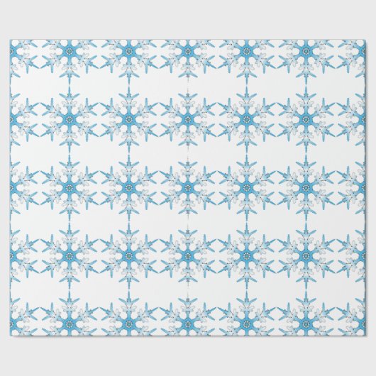 PAPIER CADEAU SNOWFLAKE (Couture)
