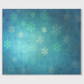 Papier Cadeau "Snowflakes" (Plat)