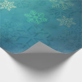 Papier Cadeau "Snowflakes" (Coin)