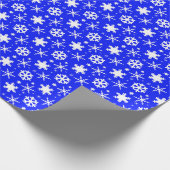 Papier Cadeau Snowflakes Dark Blue (Coin)