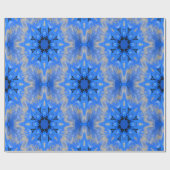 Papier Cadeau Snowflakes glacé... (Plat)