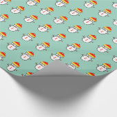 Papier Cadeau Snowman (Coin)