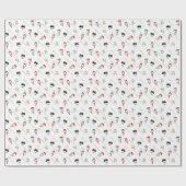 Papier Cadeau Snowman (Plat)
