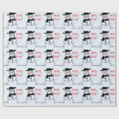 Papier Cadeau Snowman (Plat)