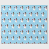 Papier Cadeau snowman (Plat)