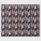 Papier Cadeau Snowman Christmas Wrapping Paper (Plat)