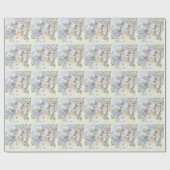 Papier Cadeau Snowman hiver froid (Plat)