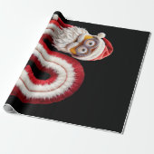 Papier Cadeau Snowman-minion en forme de S (Déroulé)