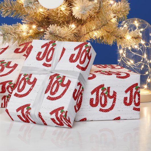 Papier Cadeau Snowman Sur Polka Dot Joy (Vacances)