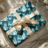 Papier Cadeau Snowy Winter Wonderland
