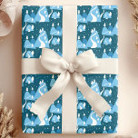 Papier Cadeau Snowy Winter Wonderland<br><div class="desc">Enveloppez vos cadeaux dans la beauté sereine d'un pays merveilleux d'hiver avec ce papier d'emballage enchanteur. Des collines neigeuses, des arbres majestueux et un ciel d'hiver paisible créent une scène tranquille, parfaite pour ajouter une touche de magie à vos cadeaux de Noël. Réalisée à partir de papier de haute qualité,...</div>