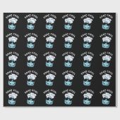 Papier Cadeau Soap Cool Funny Soap Pun de savon Dark BG (Plat)