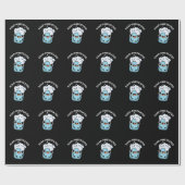 Papier Cadeau Soap-phisticated Funny Soap Pun Soap Dark BG (Plat)