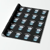 Papier Cadeau Soap-prano Funny Soprano Soprano Soap Pun Dark BG (Déroulé)