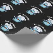 Papier Cadeau Soap-prano Funny Soprano Soprano Soap Pun Dark BG (Coin)