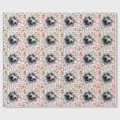 Papier Cadeau Soccer Noël cadeau de vacances (Plat)