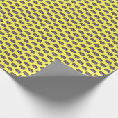 Papier Cadeau Sock Monkey Peace Bus  (Coin)