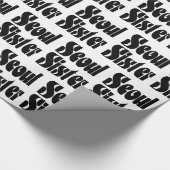 Papier Cadeau Soeur Séoul (Coin)