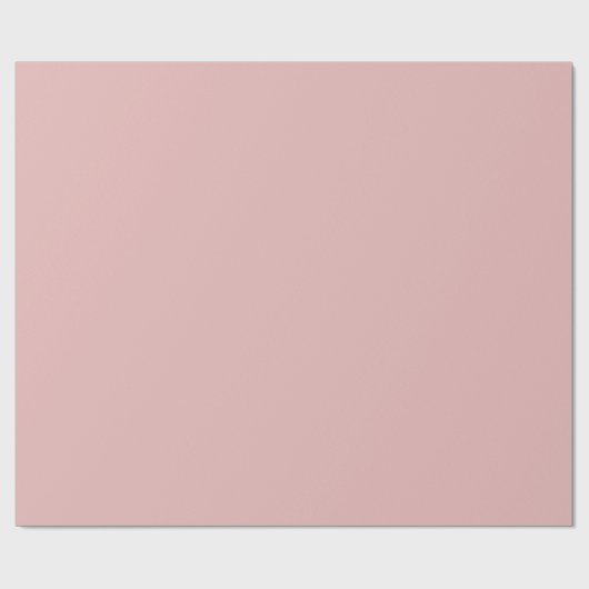 Papier Cadeau Soft Blush Pink Solid (Plat)