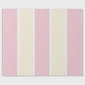 Papier Cadeau Soft Color Vertical Stripe Pattern Design (Plat)