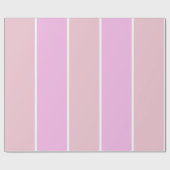 Papier Cadeau Soft Color Vertical Stripe Pattern Design (Plat)