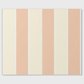 Papier Cadeau Soft Color Vertical Stripe Pattern Design (Plat)