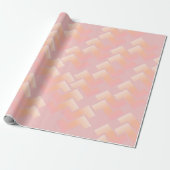 Papier Cadeau Soft Pastel Chevron Motif (Déroulé)