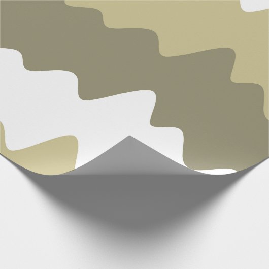 Papier Cadeau Soft Pastel Wavy Stripes (Coin)
