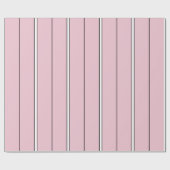 Papier Cadeau Soft Pink Vertical Stripe Pattern Minimal (Plat)