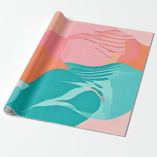 Papier Cadeau Soft Serenity : Pastel Abstracts
