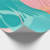 Papier Cadeau Soft Serenity : Pastel Abstracts (Coin)