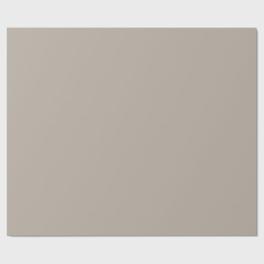 Papier Cadeau Soft Taupe Stone Solid (Plat)