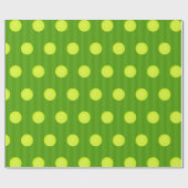 Papier Cadeau Soirée à thème de tennis (Plat)