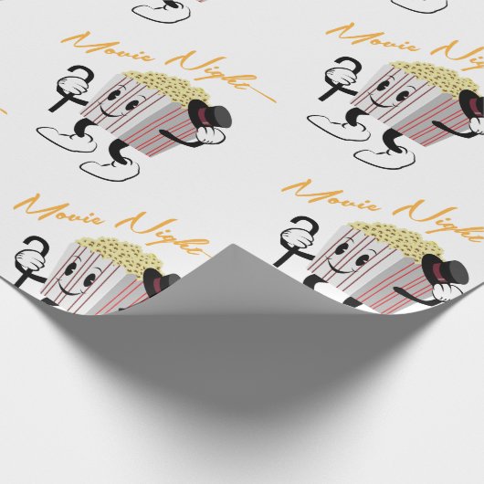 Papier Cadeau Soirée cinéma (Coin)