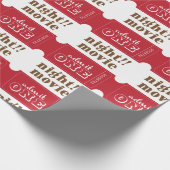 Papier Cadeau Soirée cinéma (Coin)