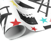 Papier Cadeau Soirée cinéma (Coin rond)